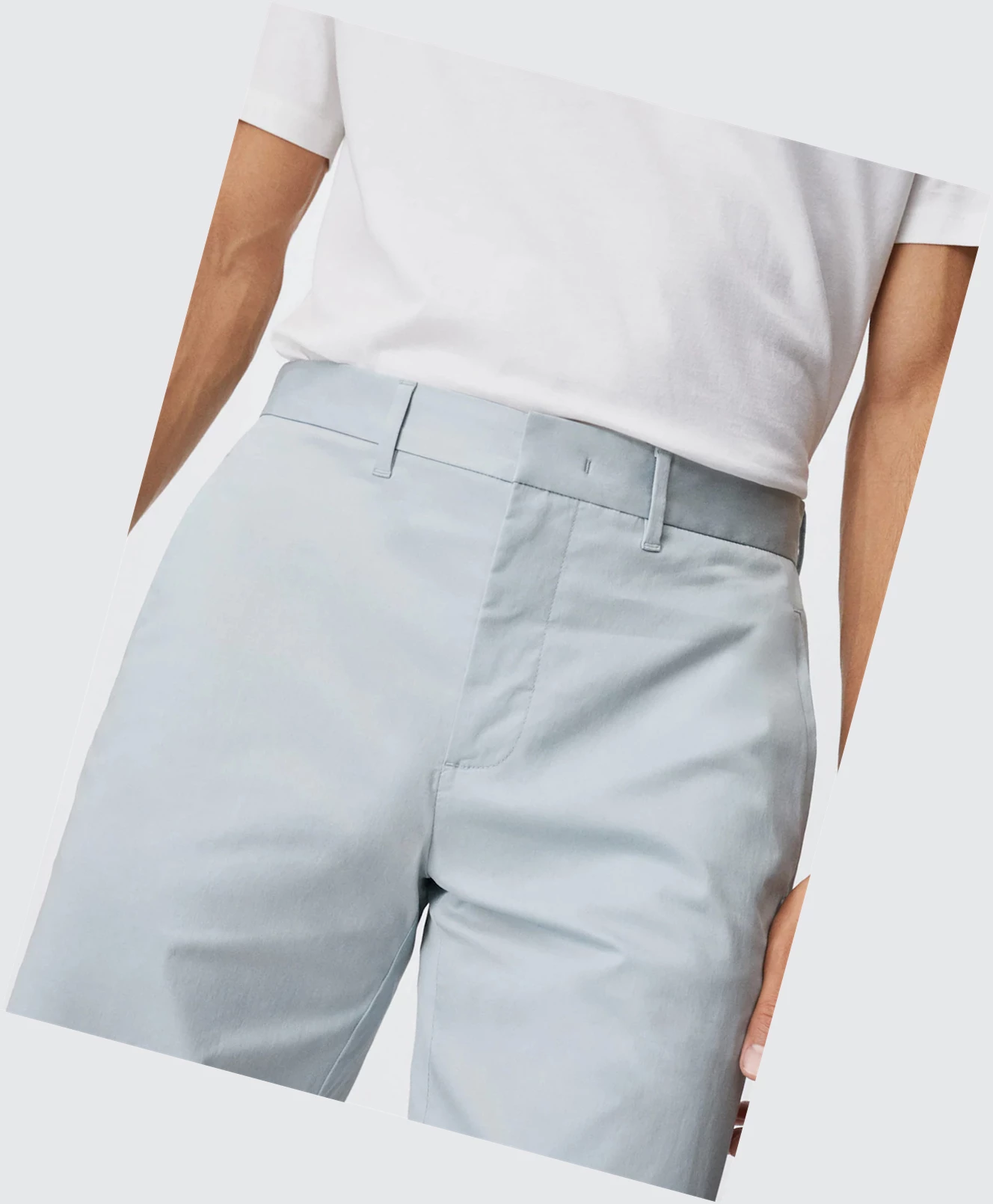 Bermudy Mango Chino Panske Modre | SK859890