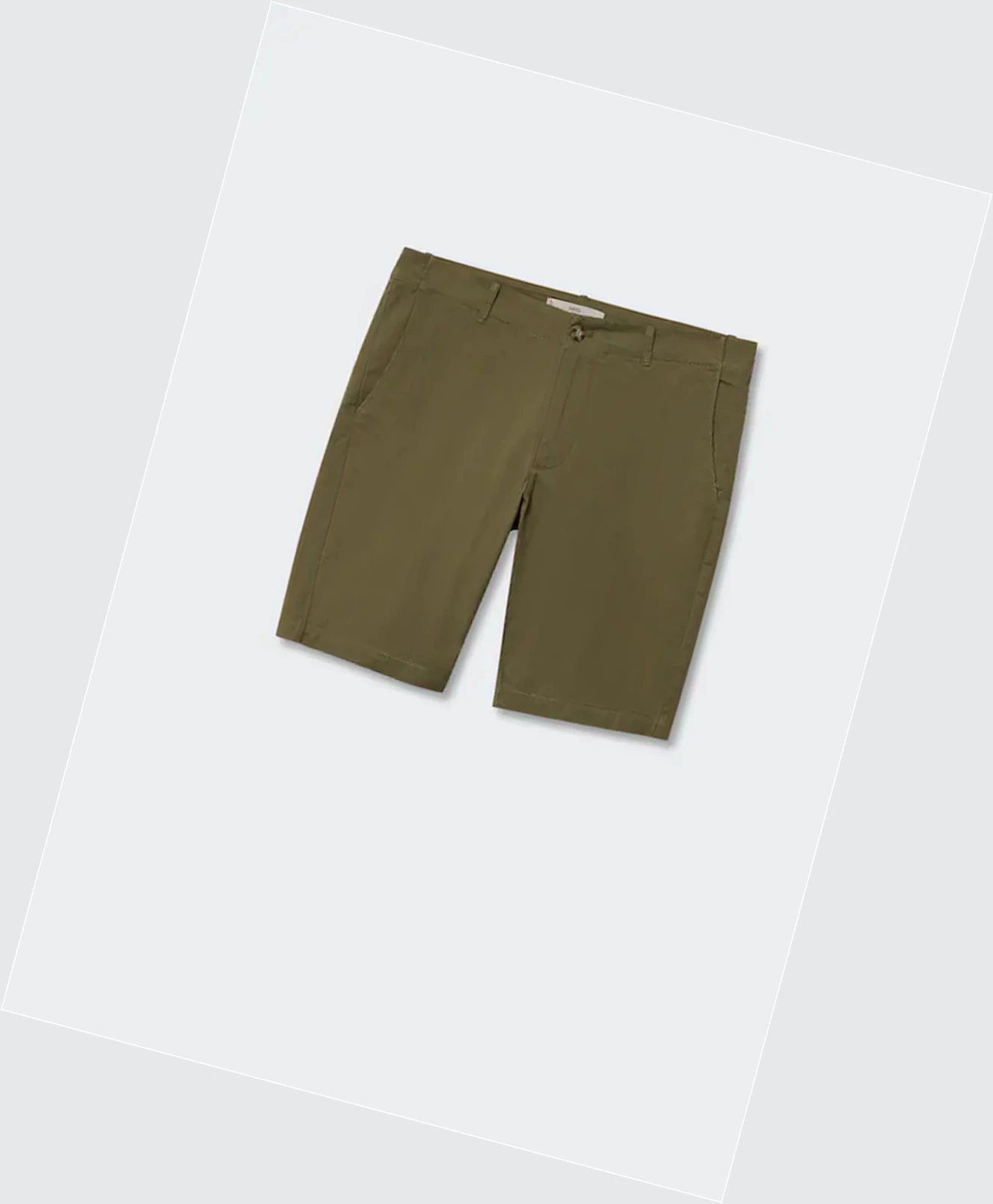 Bermudy Mango Chino Panske Zelene | SK859913