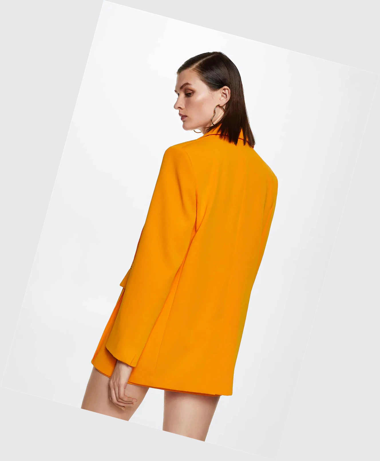 Blejzre Mango Structured Damske Oranžové | SK859977