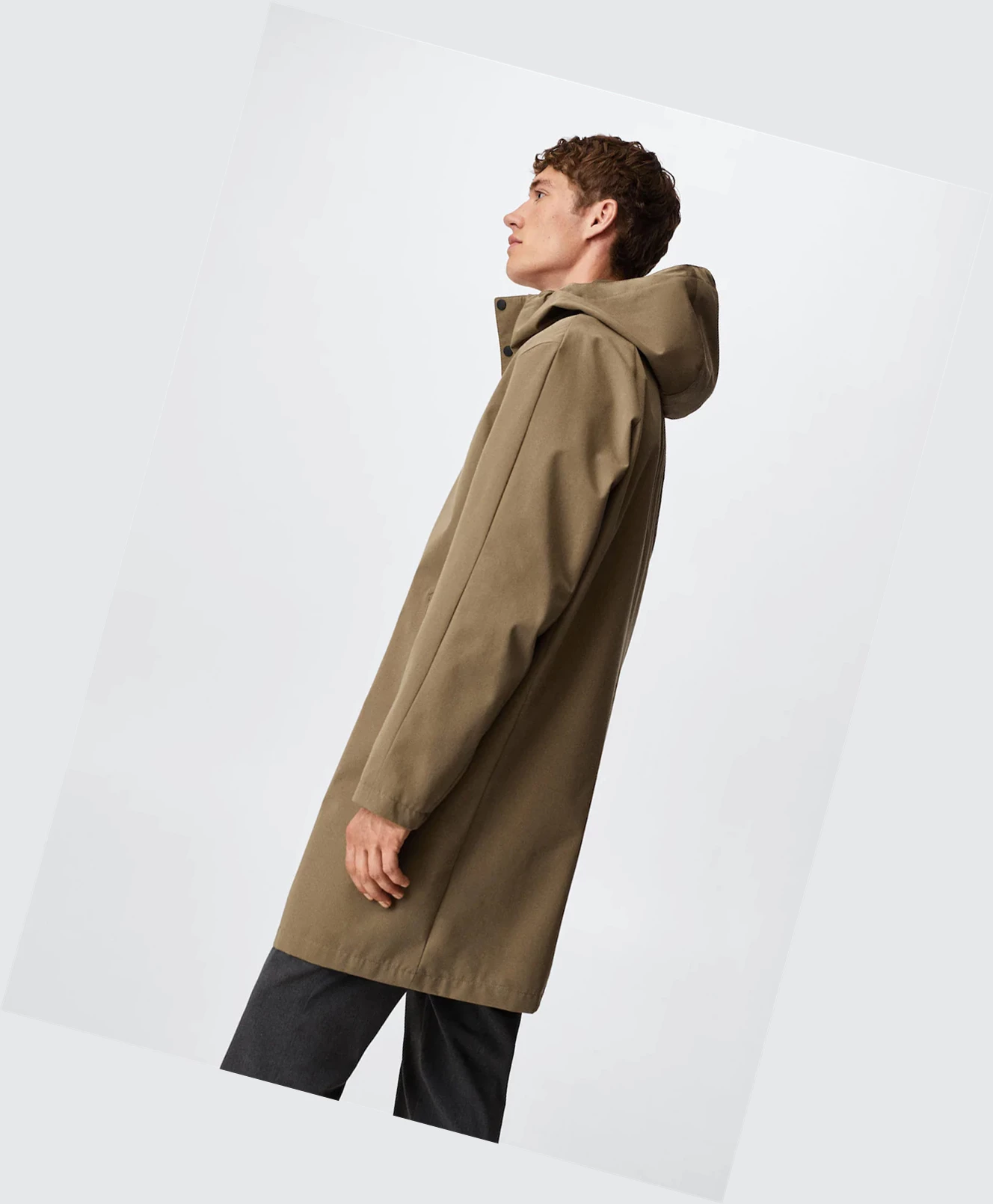 Bundy Parka Mango Vody-repellent Windproof Panske Béžové | SK861527