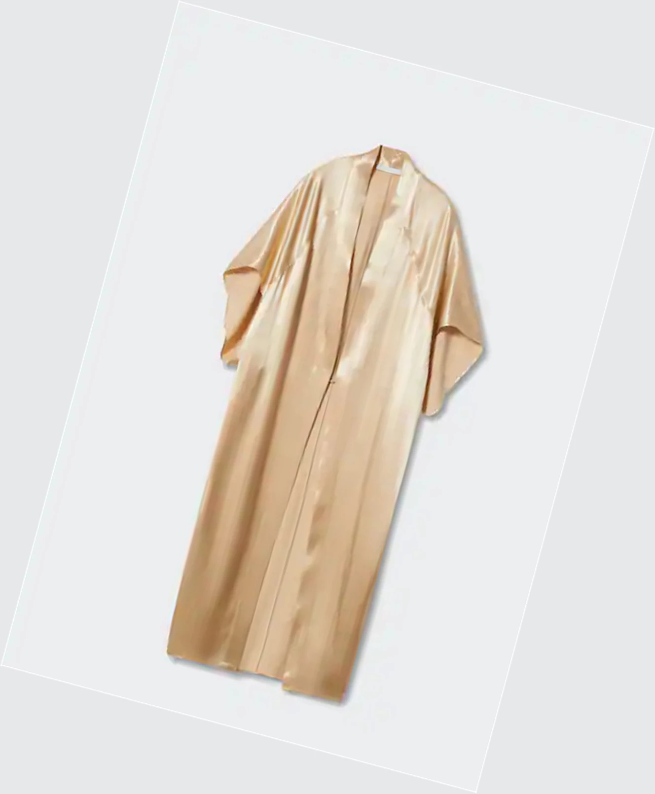 Caftan Mango Satin Damske Béžové | SK860123