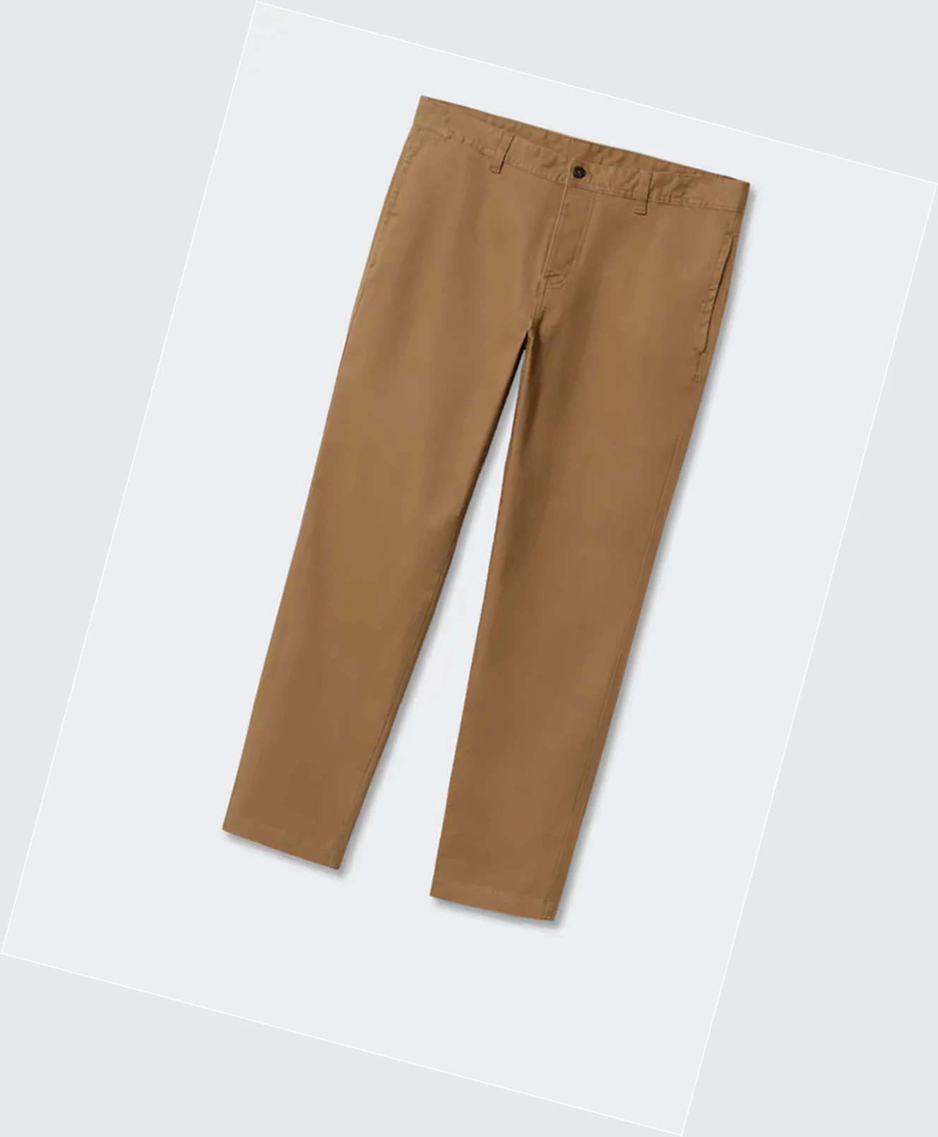 Chino Nohavice Mango Rovno Fit Panske Hnede | SK860248