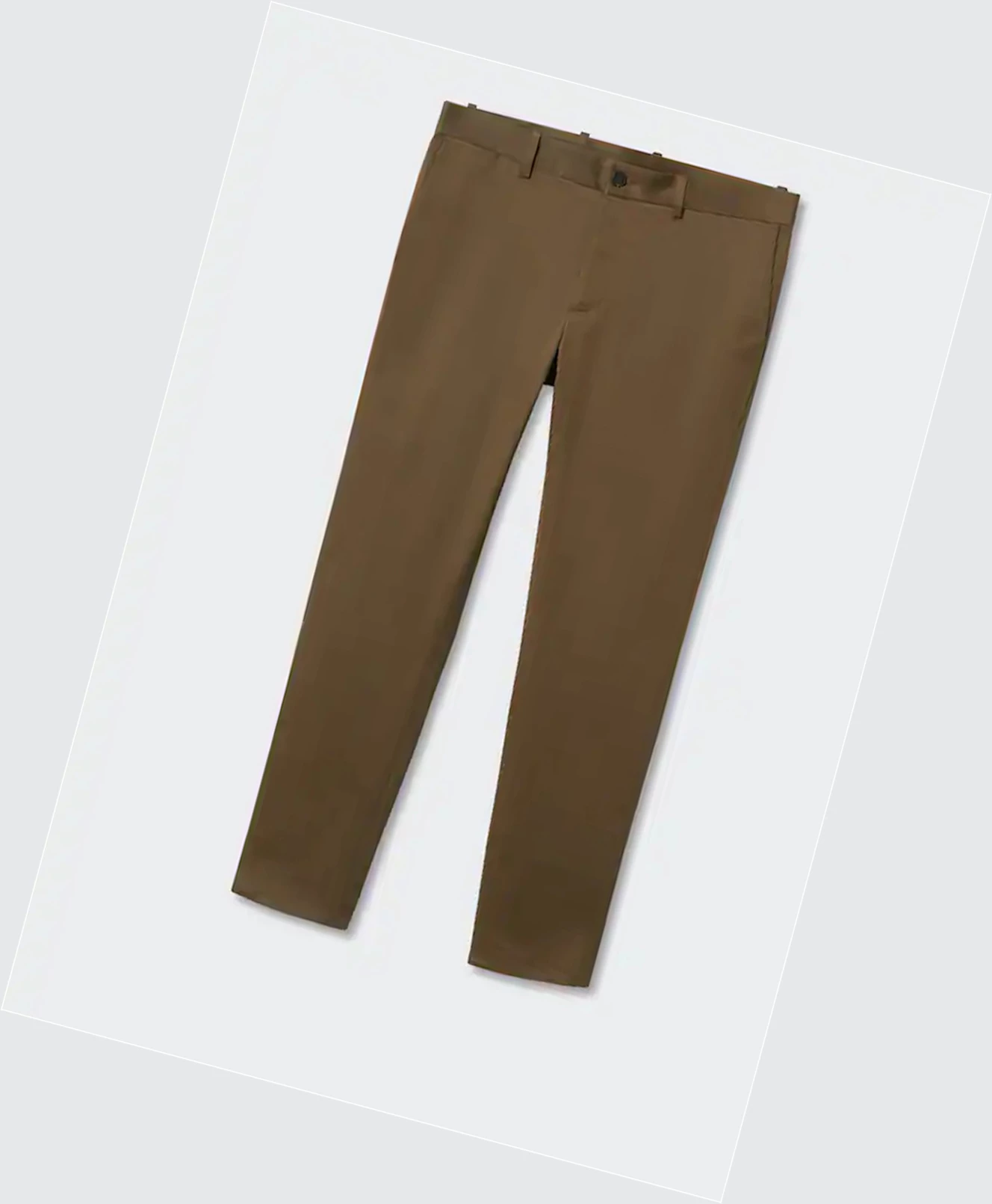 Chino Nohavice Mango Slim Fit Panske Hnede | SK860257