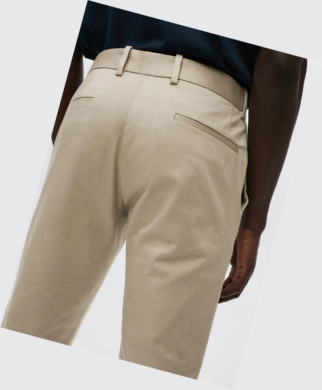 Chino Nohavice Mango Slim Fit Panske Sand | SK860251