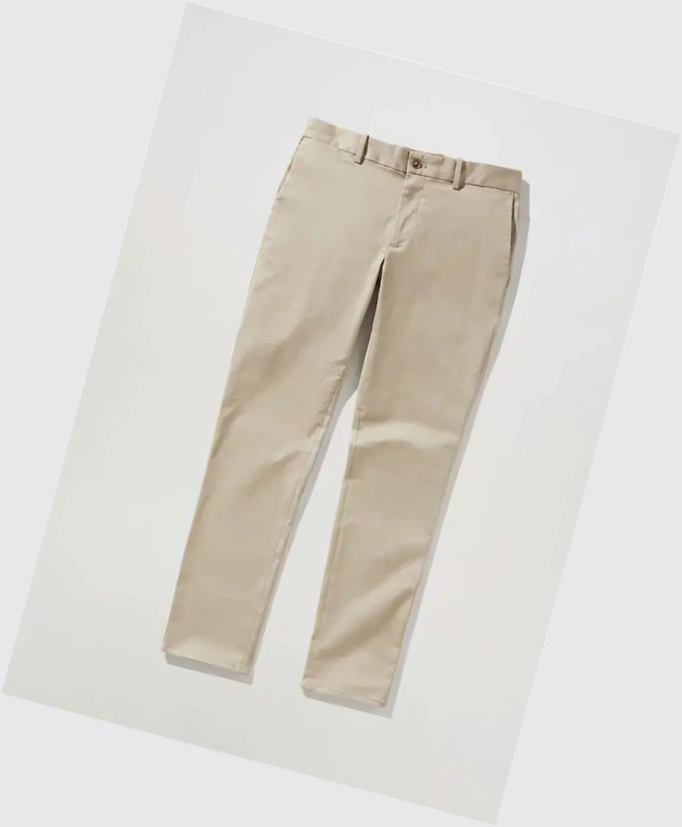 Chino Nohavice Mango Slim Fit Panske Sand | SK860251