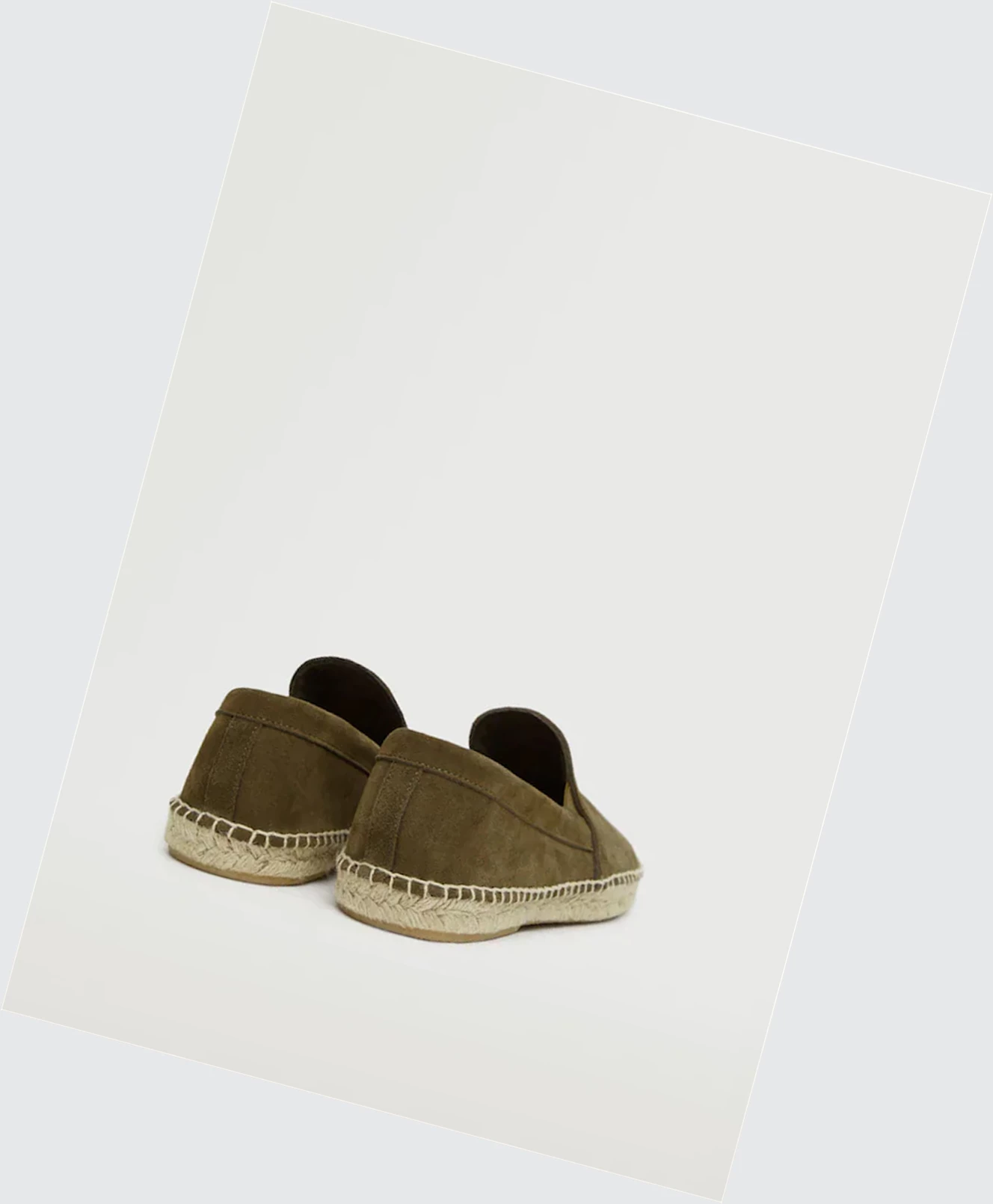 Espadrille Mango Jute Kozene Panske Hnedožltý | SK859654