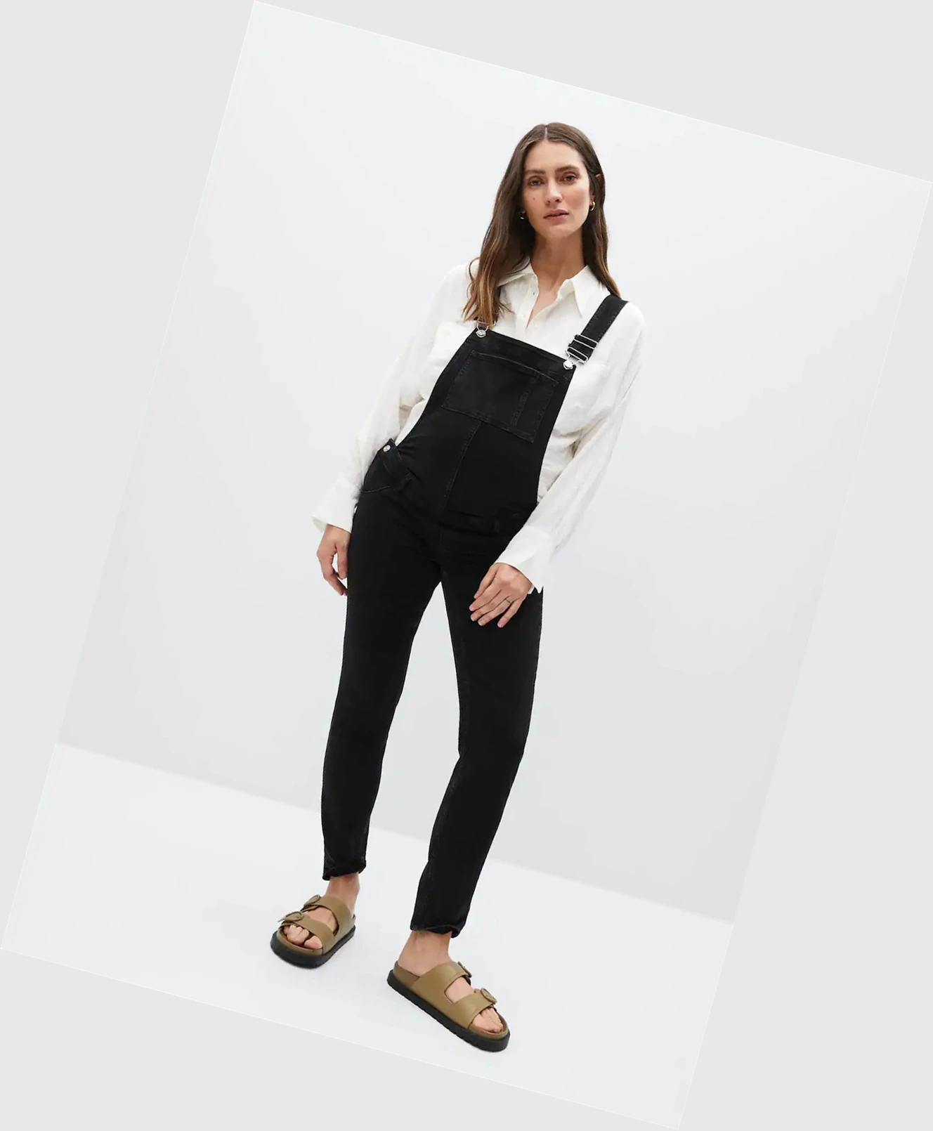 Kombinéza Mango Maternity Dungaree Damske Čierne | SK861095