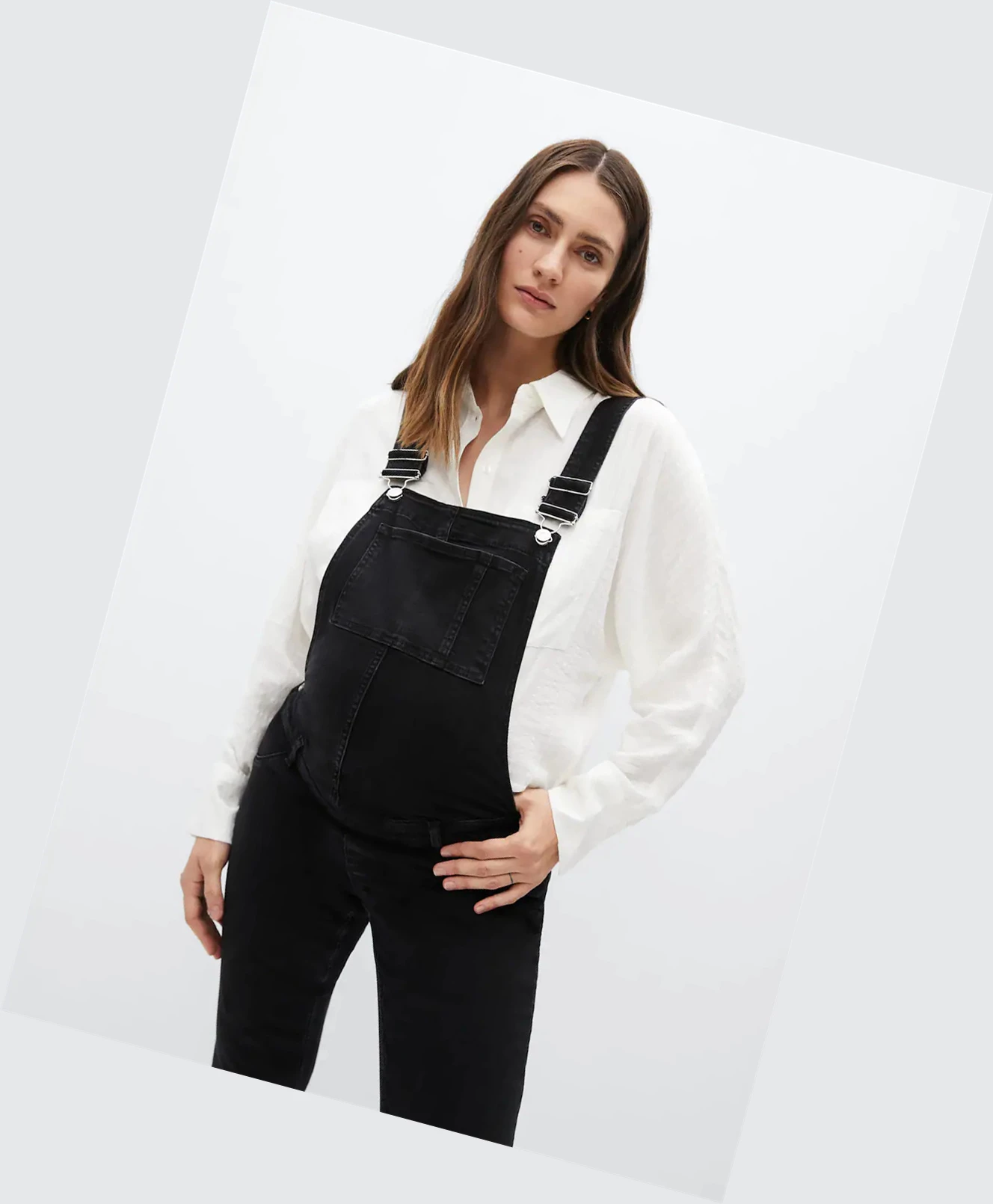 Kombinéza Mango Maternity Dungaree Damske Čierne | SK861095