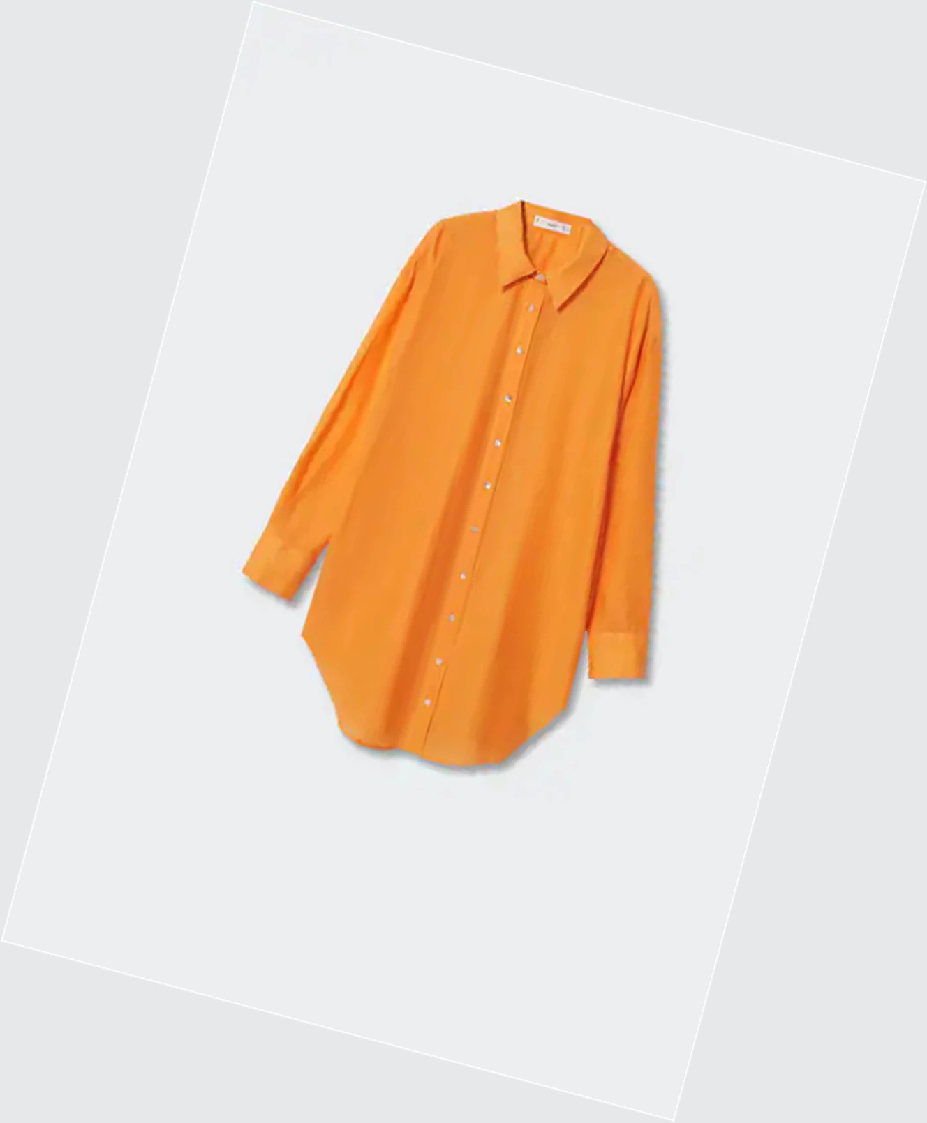 Kosele Mango Oversize Bavlnene Damske Oranžové | SK861674