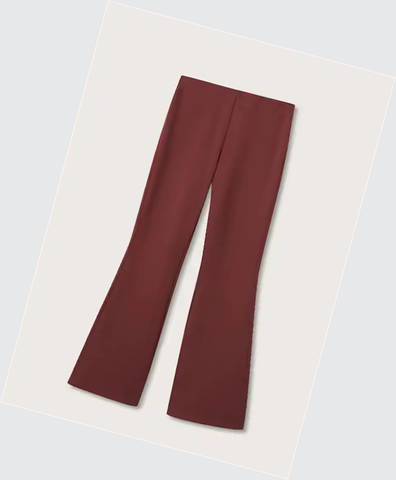 Leginy Mango Flared Damske Cherry | SK861148