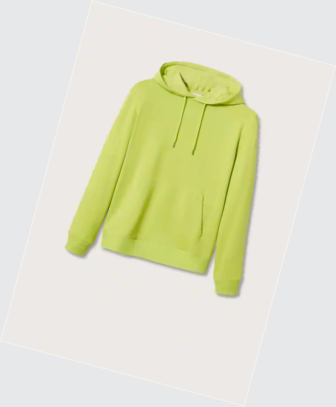 Mikiny Mango Basic Light S Kapucňou Panske Lime | SK862659