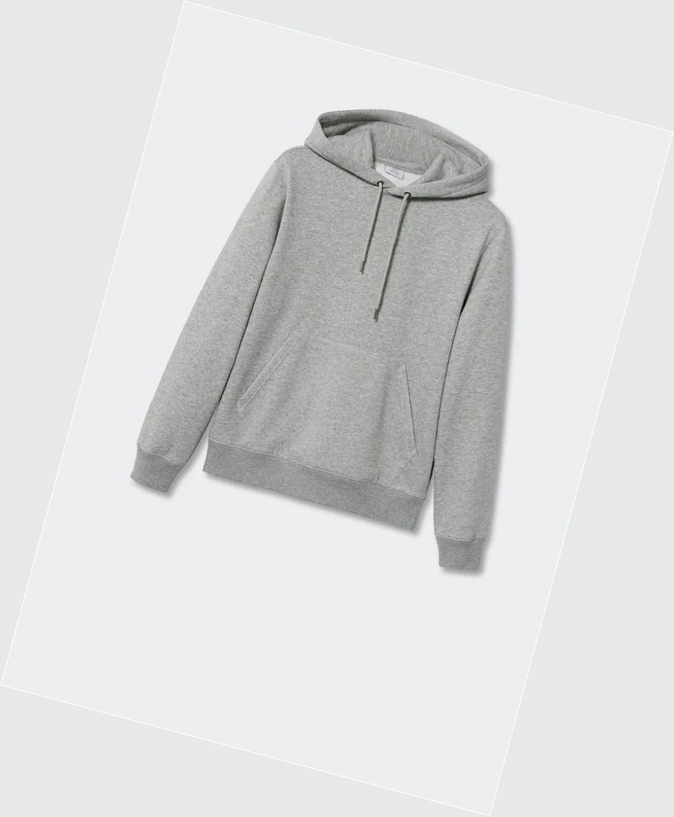 Mikiny Mango Hoodie Bavlnene Panske Svetlo Siva | SK862703