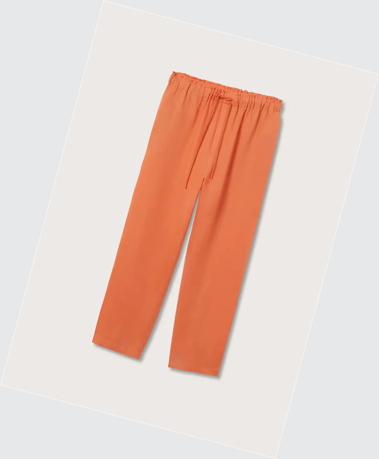 Nohavice Mango 100% Linen Damske Clementine | SK861468