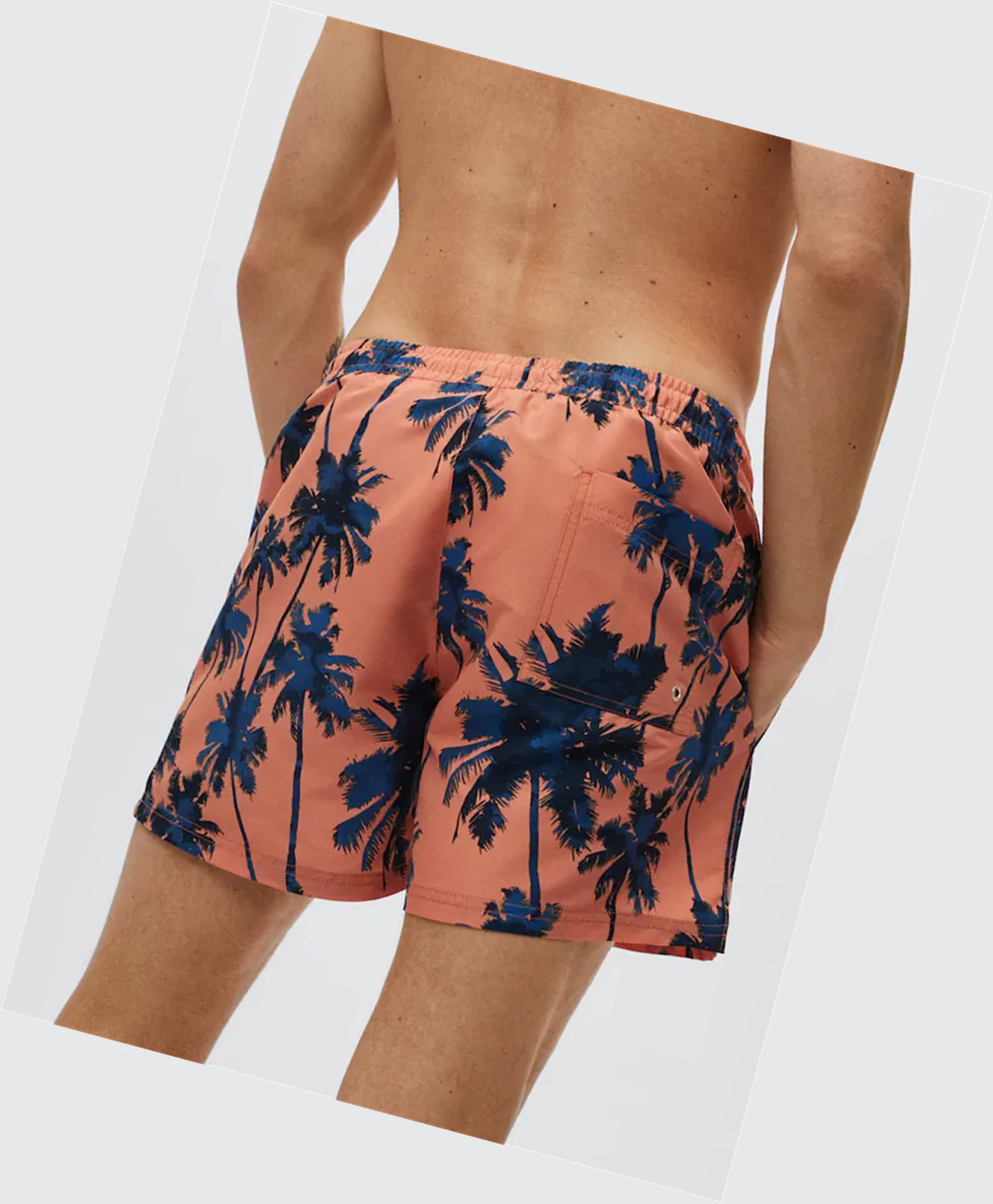 Plavky Mango Hawaiian Print Panske Oranžové | SK862723