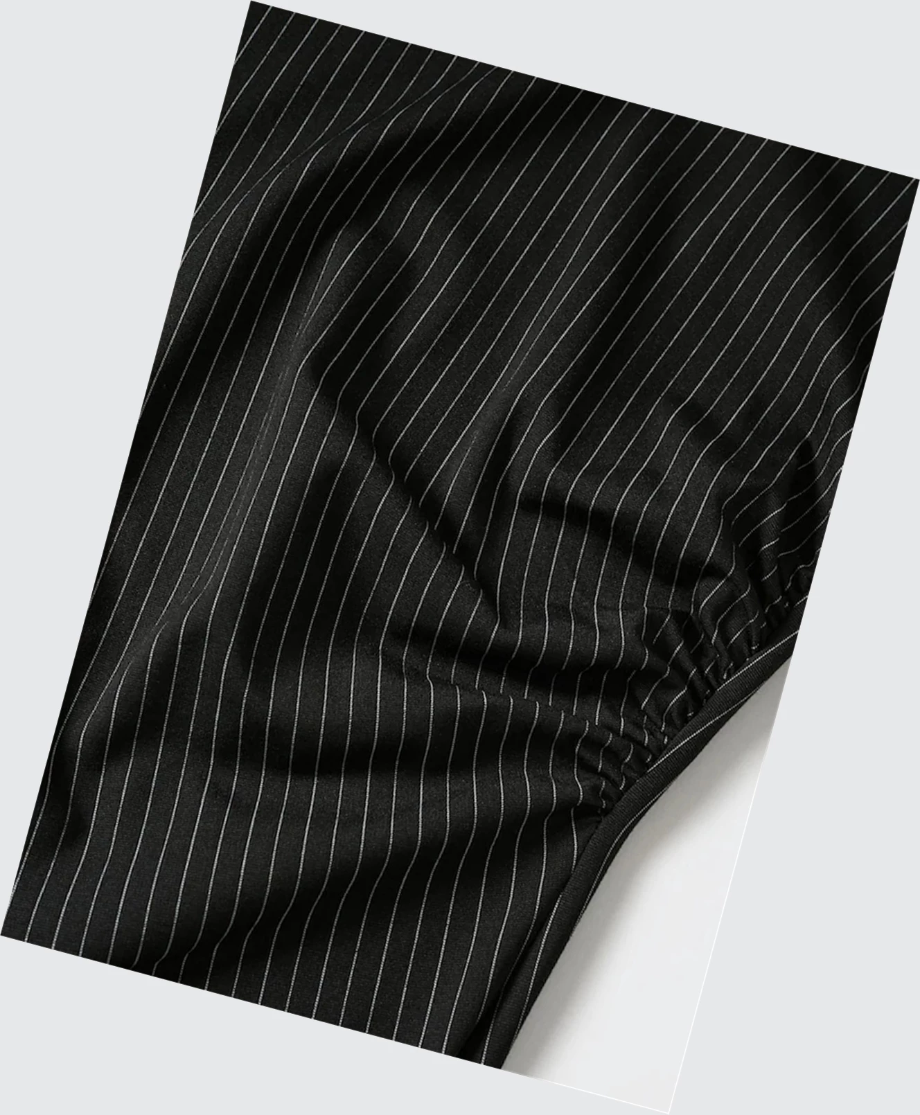 Saty Mango Pinstripe Print Damske Čierne | SK860413