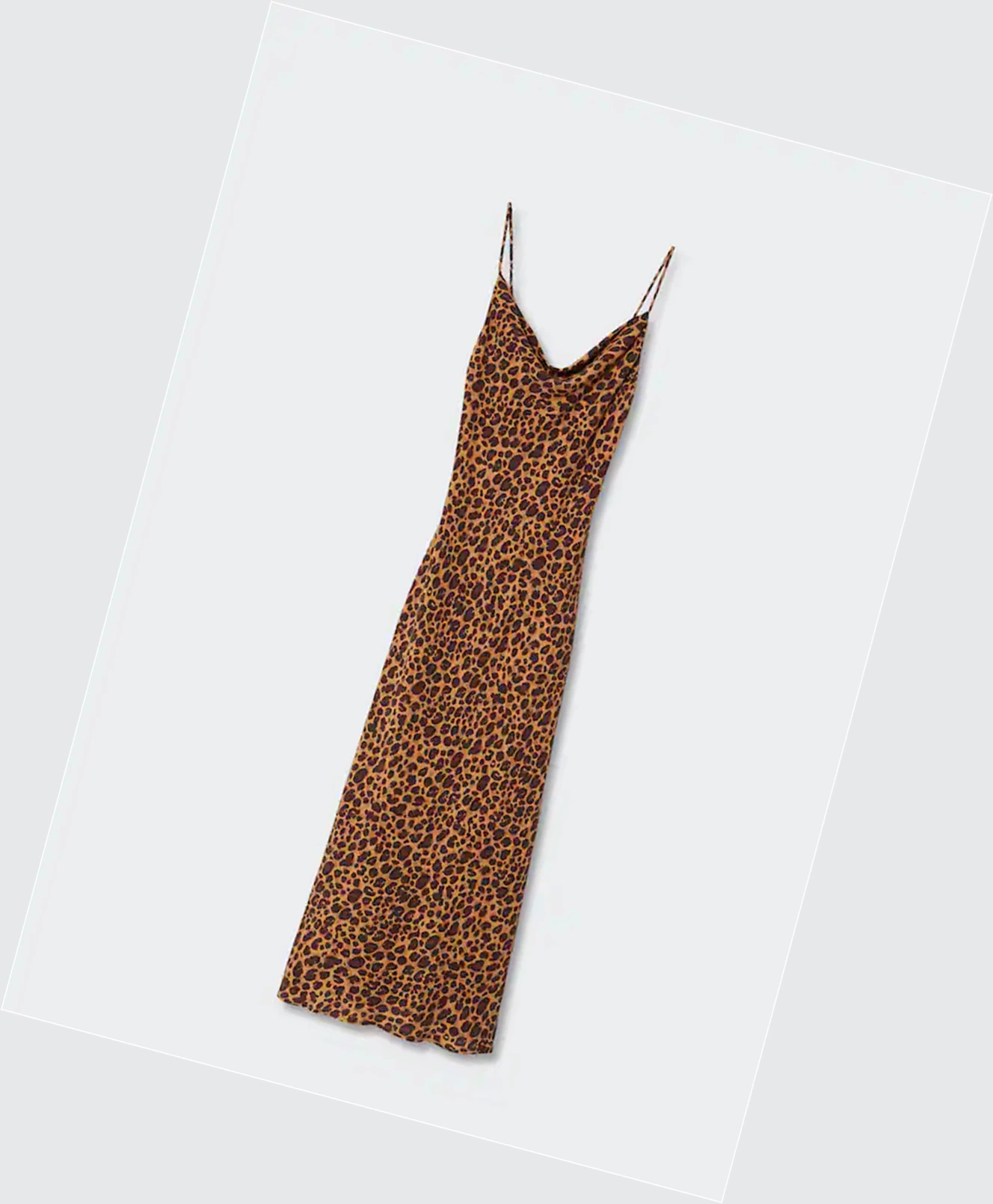 Saty Mango Printed Camisole Damske Hnede | SK860615