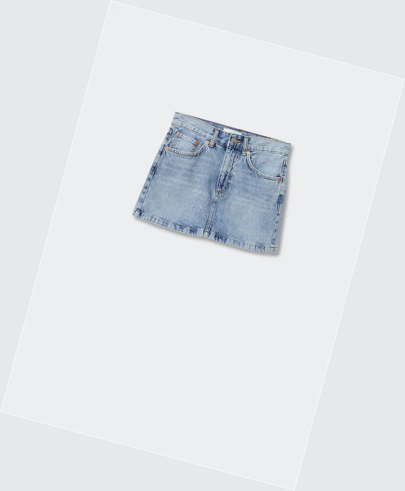 Sukne Mango Denim Skirts Damske Modre | SK861201