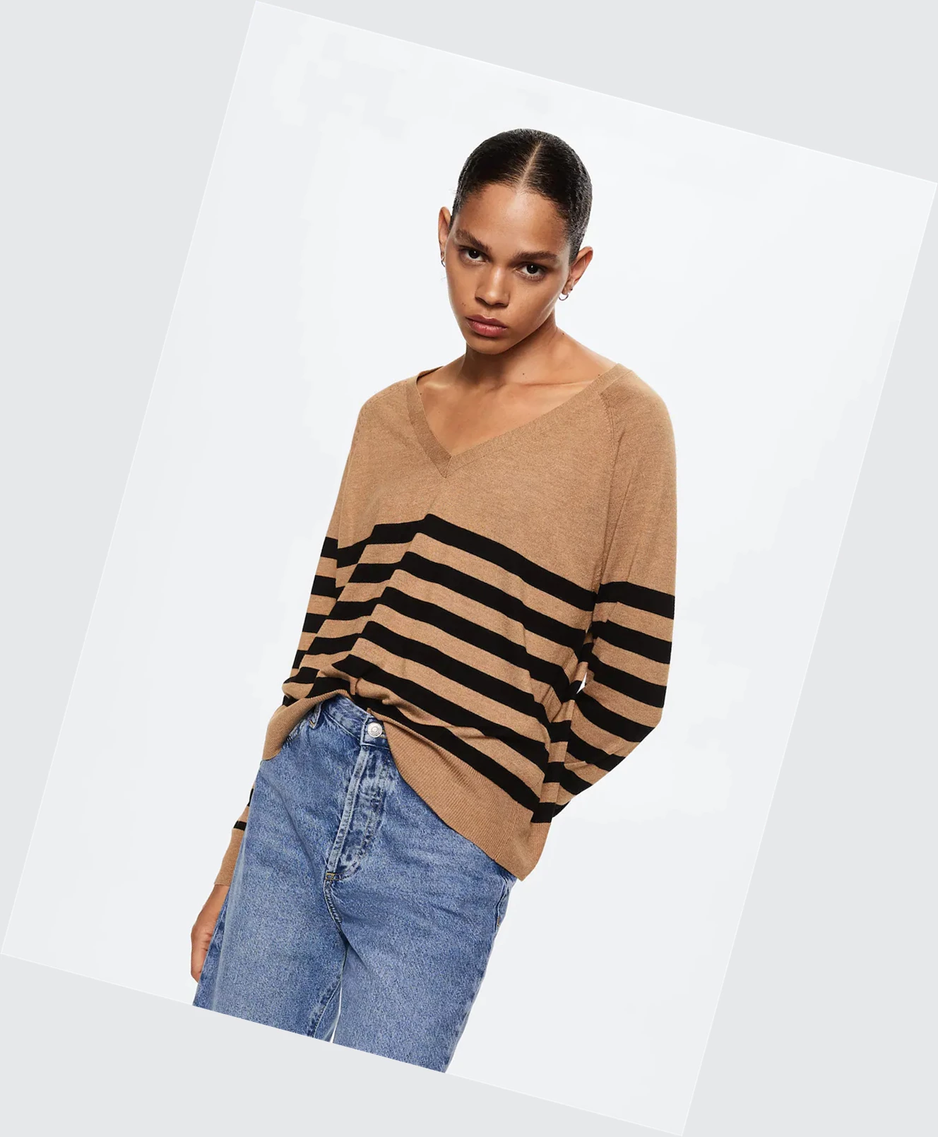 Svetre Mango Fine-knit Damske Hnede | SK862474