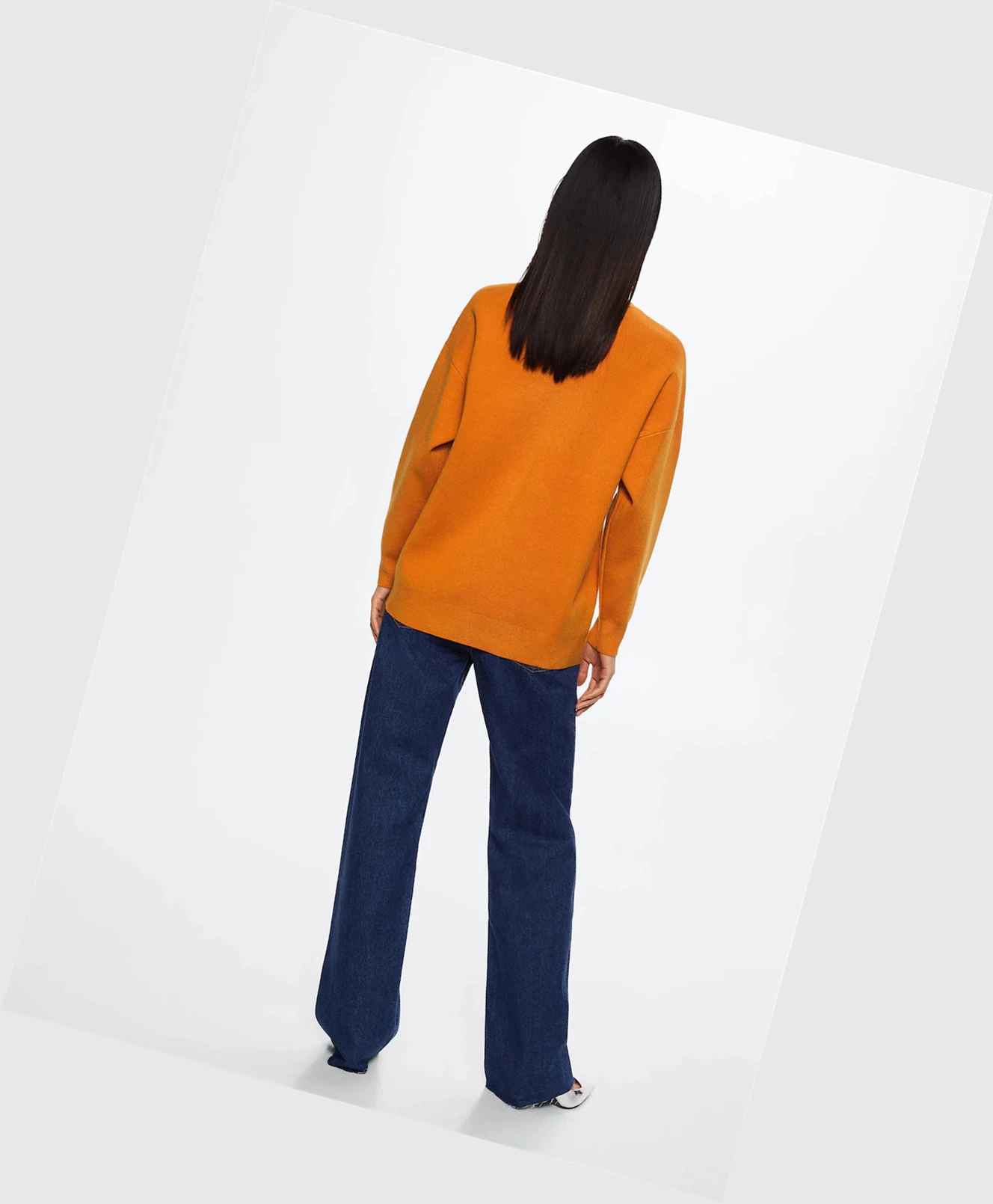 Svetre Mango Oversize Knit Damske Clementine | SK862534