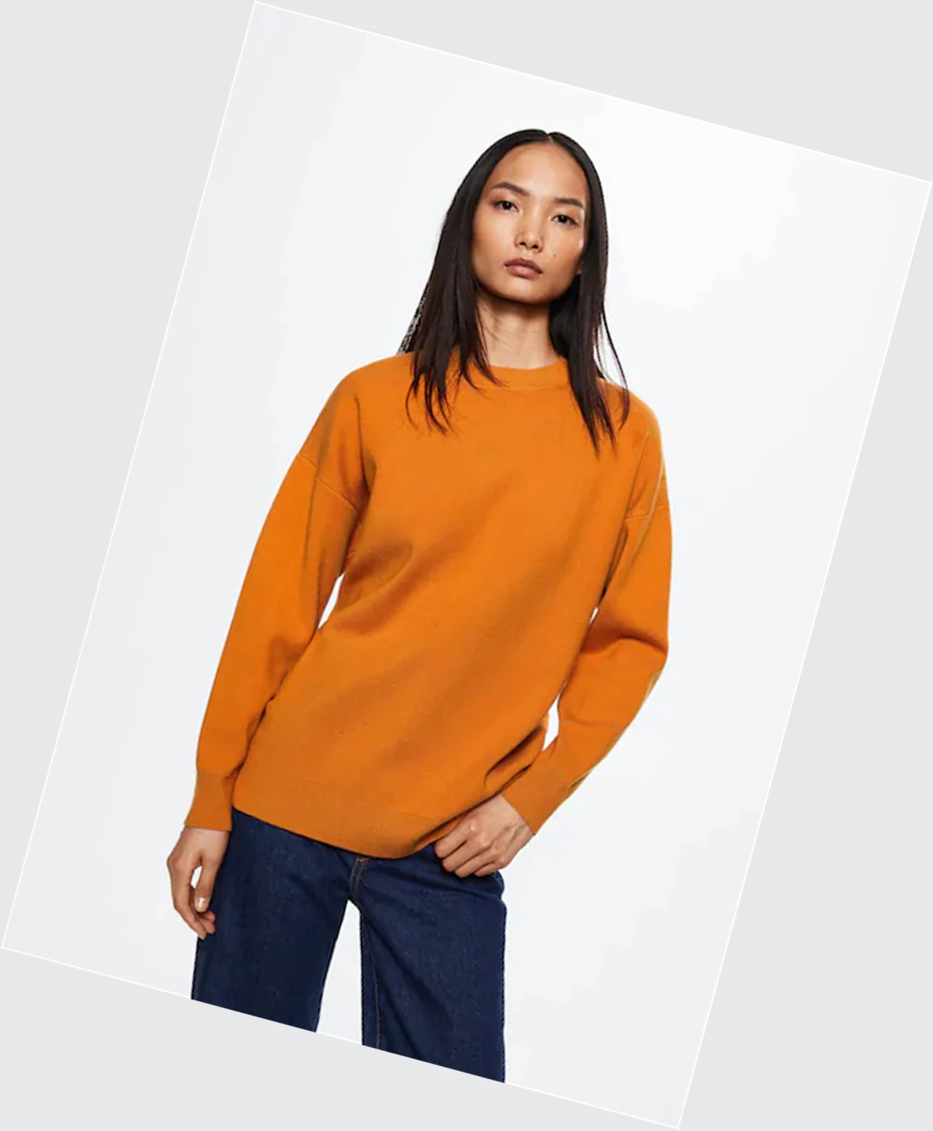 Svetre Mango Oversize Knit Damske Clementine | SK862534