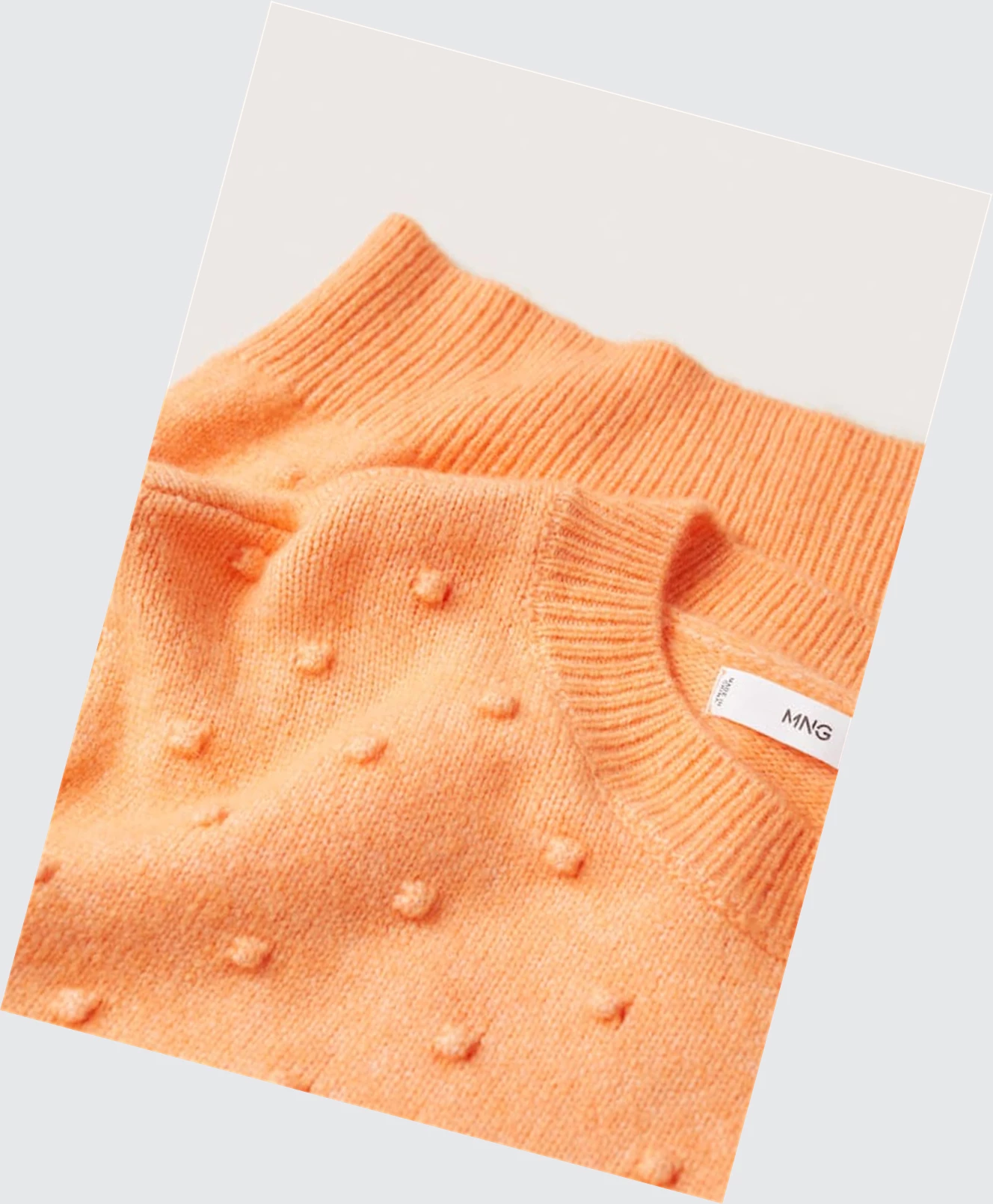 Svetre Mango Textured Knit Damske Clementine | SK862372