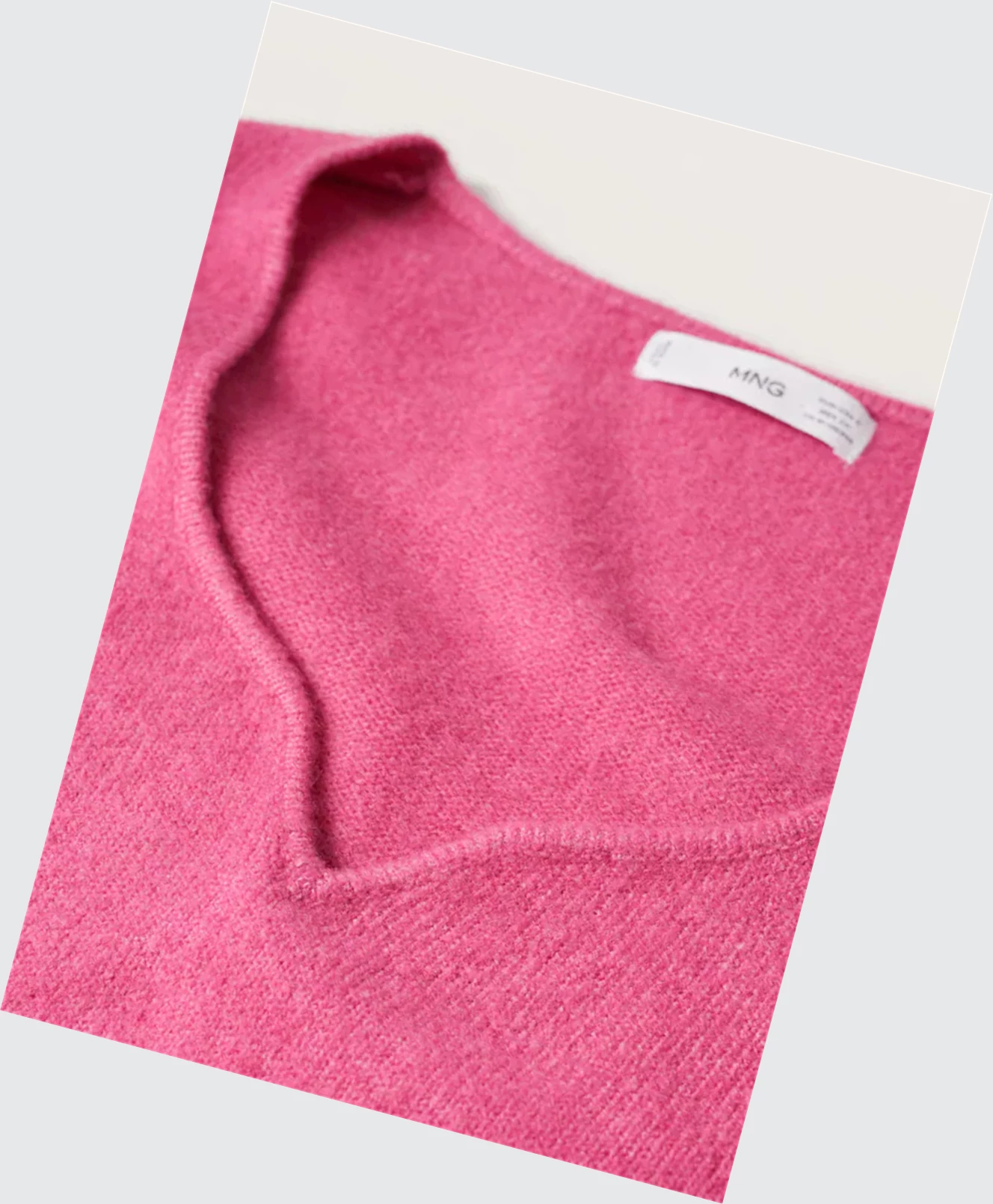 Svetre Mango Textured Knit Damske Strawberry | SK862600