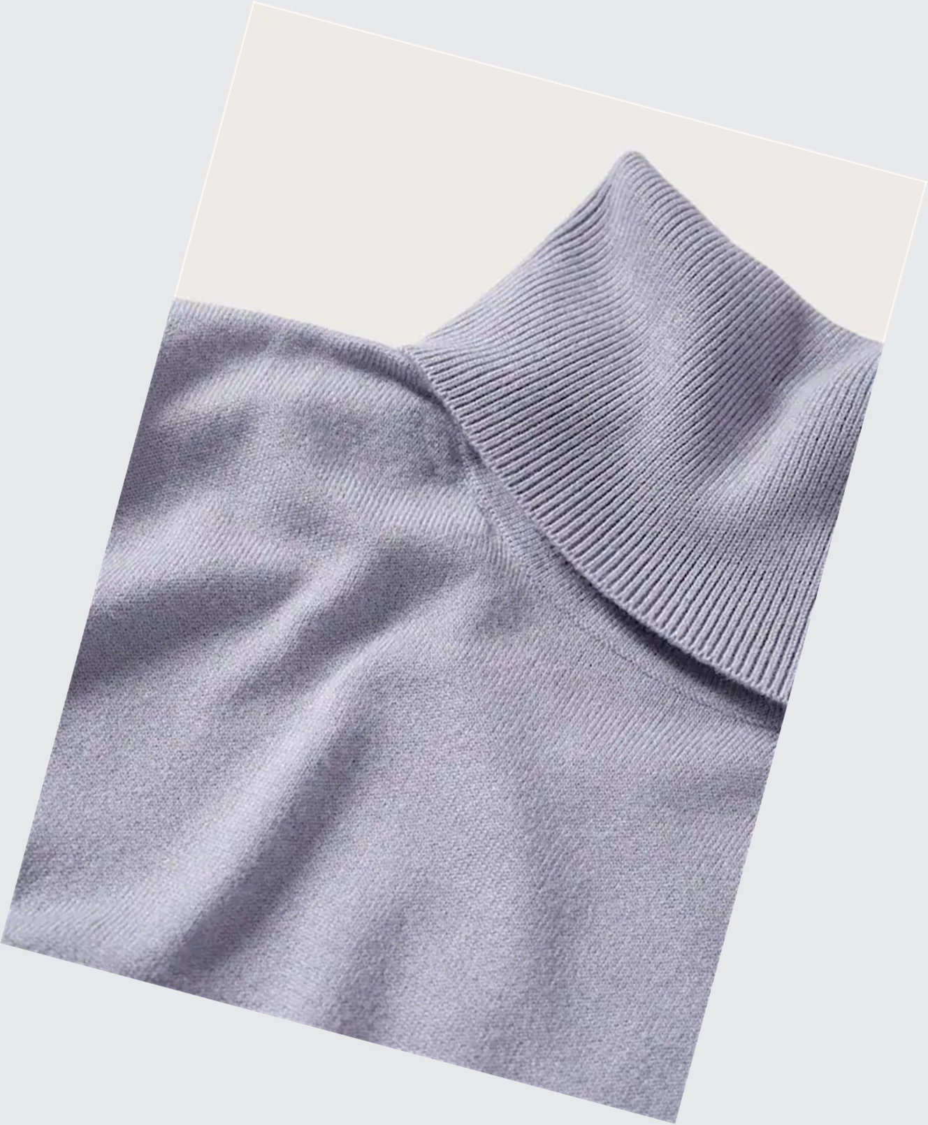 Svetre Mango Turtleneck Pletené Damske Nachový | SK862481