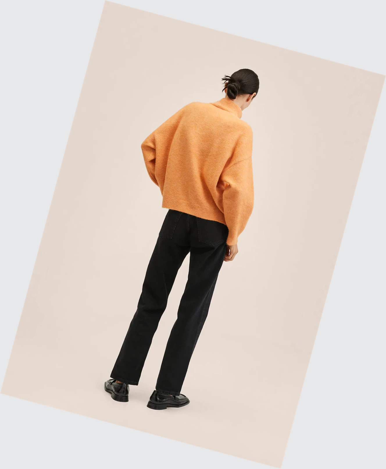 Svetre Mango Zip Knit Damske Oranžové | SK862609