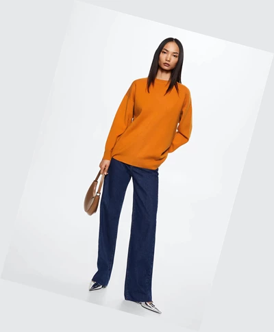 Svetre Mango Oversize Knit Damske Clementine | SK862534